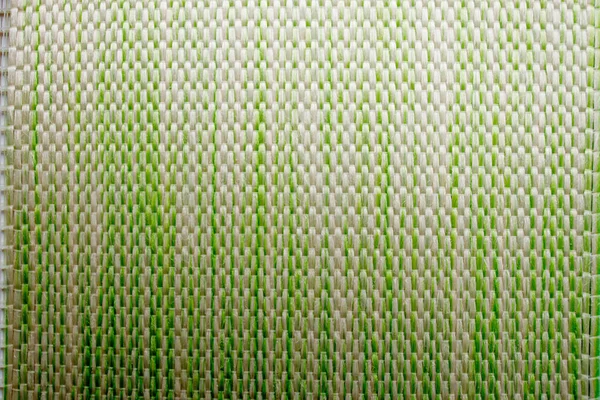Fabric Textured Background Green Gradient Background Fabric Dense Sunscreen Fabric — Stock fotografie