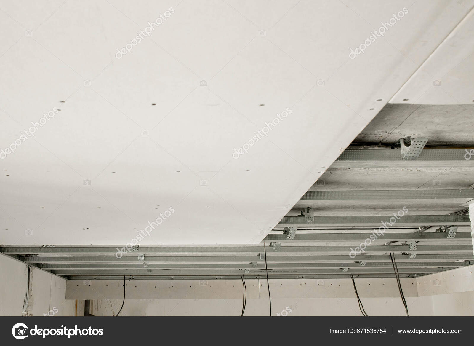 Suspended Ceiling Structure Profiles Installation Ceiling Gypsum Board Suspended Ceiling Structure Profiles Installation Ceiling Gypsum Board