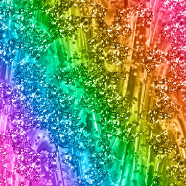 Renkli bokeh ile soyut arkaplan