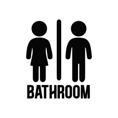 banyo tipografik vektör tasarımı, izole metin, harf kompozisyonu   