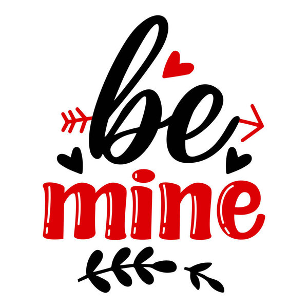 быть моим типографическим векторным дизайном, изолированным текстом, лепестковой композицией 