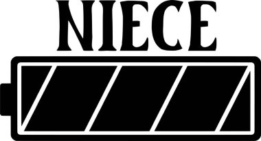 yeğen tipografik vektör tasarımı, izole metin, harf kompozisyonu  