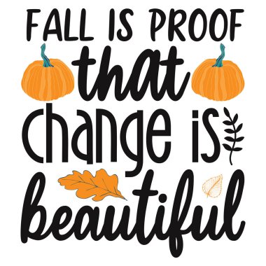 sonbahar tipografik vektör tasarımı, izole metin, harf bileşimi   