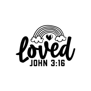 sevilen tipografik vektör tasarımı, izole metin, harf bileşimi  