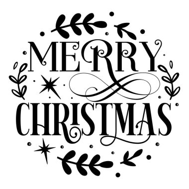 Mutlu Noeller tipografik vektör tasarımı, izole edilmiş metin, harf kompozisyonu   