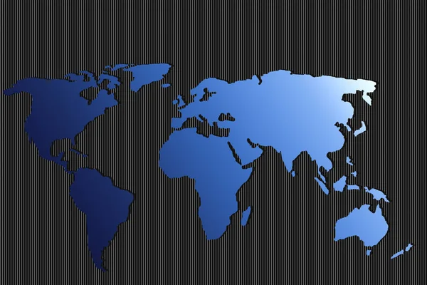 Weltkartendesign Erde Mit Kontinenten Karte Von Europa Und Amerika Asien — Stockfoto