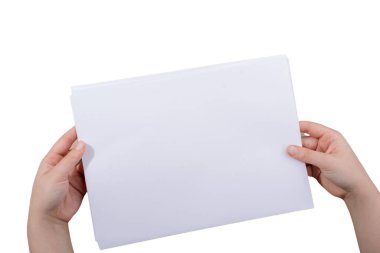 Blank paper texture or paper background. Empty paper texture background