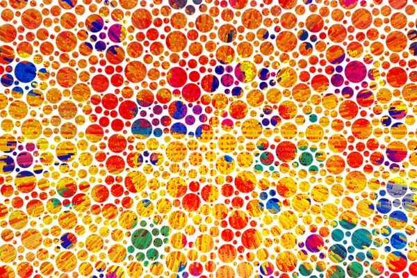 Kreatywna Koncepcja Kolorowe Kropki Tła Abstrakcyjny Projekt Kropkowany Plakat Karta Obrazek Stockowy