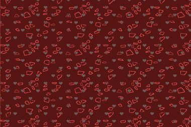 Geometrik şablon. Moda soyut geometrik desenli şablon