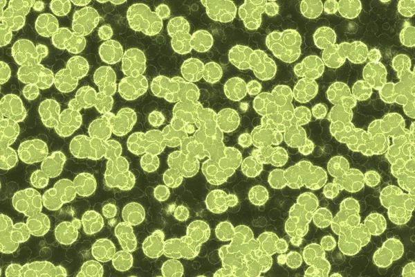 Fake Microorganisms Microbiology Bacteria Cells Viruses Germs Microorganisms — Stock Photo, Image
