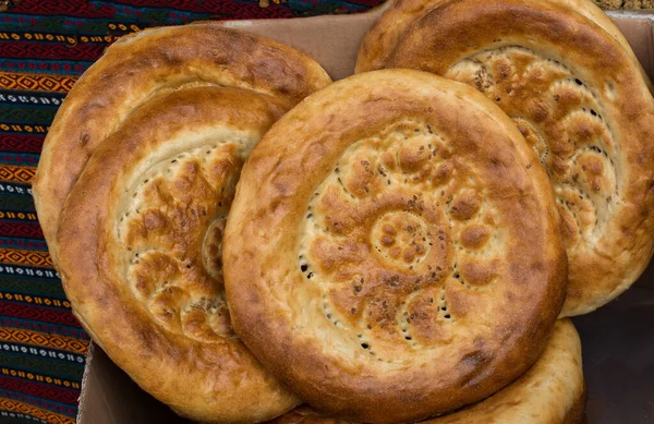 Παραδοσιακό Τούρκικο Ρολό Ψωμιού — Φωτογραφία Αρχείου