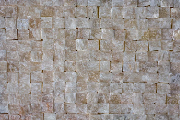 Decorative Cubic Stone Wall Background Texture — Stock Photo, Image