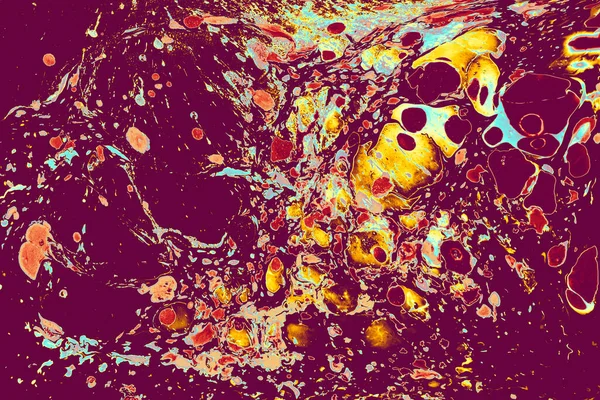 Kumaş için soyut yaratıcı mermer desen. Yazdırma için Ebru mermer efekt yüzey deseni tasarımı