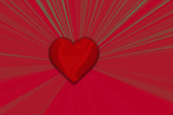 Valentijnskaart Concept Hart Voor Valentijnsdag Achtergrond — Stockfoto