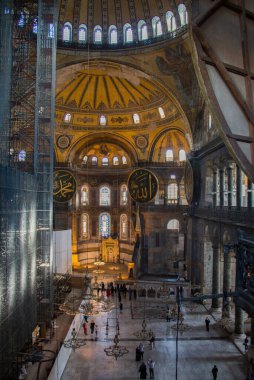 Ayasofya moque iç mimarisi