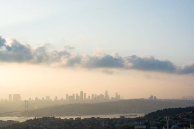 Istanbul Boğaz Manzaralı iki kıta