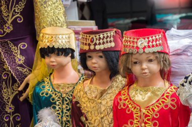 Türk fez, geleneksel Osmanlı şapka yığını