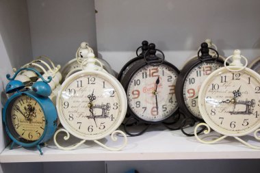 Vintage retro saatler ve mekanizması