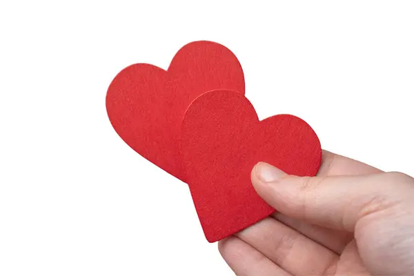 Valentinstag Konzept Liebe Freundschaft Stockbild
