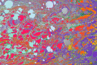 Kumaş, tasarım arkaplan dokusu için soyut yaratıcı mermer desen