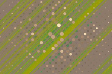 Yaratıcı konsept renkli noktalar arkaplanı. Poster, kart, pankart, boş baloncuk için soyut noktalı tasarım