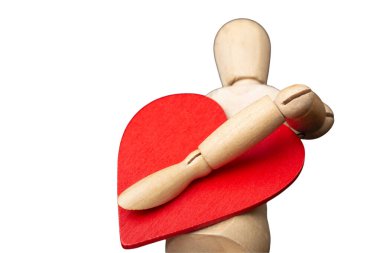 Sevgililer Günü konsepti. Aşk, arkadaşlık konsepti.