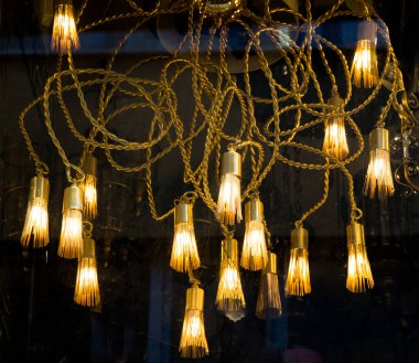 İç dekorasyon için eski stil tavan lambaları