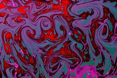 Kumaş için soyut yaratıcı mermer desen. Yazdırma için Ebru mermer efekt yüzey deseni tasarımı