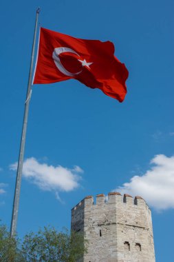 İstanbul, Türkiye 'deki antik Konstantinopolis surları