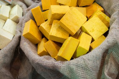 Kokulu el yapımı organik sabun koleksiyonu