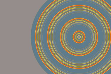 Çemberli modern arka plan. İlan pankartları ve sunumlar için metin için alanı olan soyut tasarım