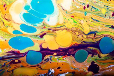 Renkli arkaplanda Grunge soyut boya desenleri