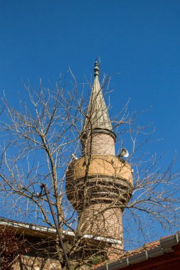 Osmanlı tarzı camilerin minaresi