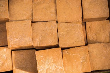 Kokulu el yapımı organik sabun koleksiyonu