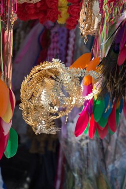 Dekoratif amaçlar için güzel kuş tüyleri