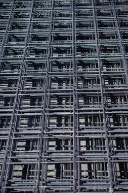 Demir çubuklar inşaat için beton çubukları güçlendirir