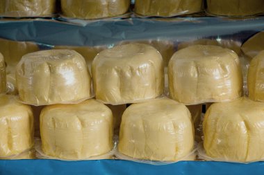 Taze tereyağı parçaları tarım ürünleri olarak