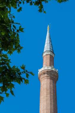 Müslüman camii dini, İslam dini, turizm ve seyahat kavramları minaresi