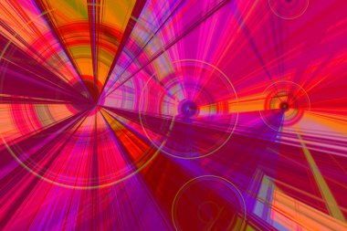 Çemberli modern arka plan. İlan pankartları ve sunumlar için metin için alanı olan soyut tasarım