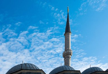 Müslüman camii dini, İslam dini, turizm ve seyahat kavramları minaresi