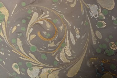 Soyut boyalı yaratıcı ebru sanat arka planı. Mermer desenli çiçek desenleri