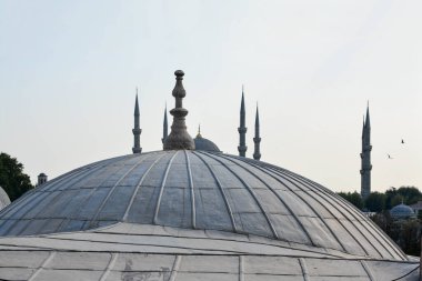 Istanbul Camii kubbeleri Osmanlı döneminden