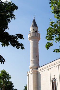 Müslüman camii dini, İslam dini, turizm ve seyahat kavramları minaresi