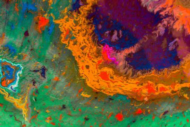 Geleneksel Osmanlı Türk mermer sanat modelleri soyut renkli arkaplan olarak