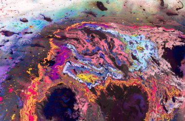 Geleneksel Osmanlı Türk mermer sanat modelleri soyut renkli arkaplan olarak