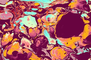 Kumaş, tasarım arkaplan dokusu için soyut yaratıcı mermer şablonu