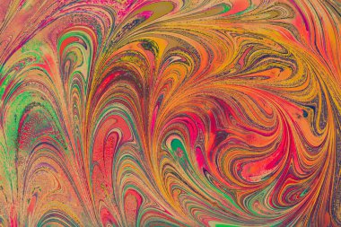 Arkaplan olarak geleneksel Osmanlı Türkçesi soyut mermer sanat modelleri