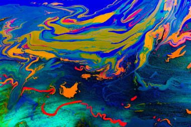 Geleneksel Osmanlı Türk mermer sanat modelleri soyut renkli arkaplan olarak