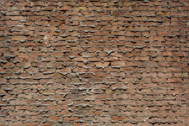 Eski tip grunge tuğla duvar arkaplan dokusu metin için yer ile.