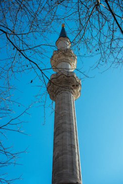 Müslüman camii dini, İslam dini, turizm ve seyahat kavramları minaresi